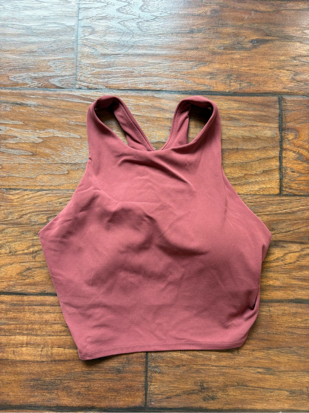 Athleta High Neck Crop Top